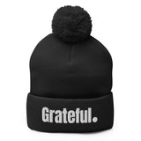 Grateful Pom-Pom Beanie