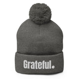 Grateful Pom-Pom Beanie