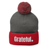 Grateful Pom-Pom Beanie