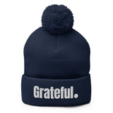 Grateful Pom-Pom Beanie