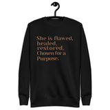 Chosen for a Purpose Unisex Fleece Pullover