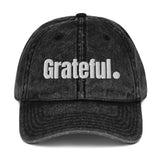 Grateful Vintage Cotton Twill Cap