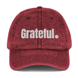 Grateful Vintage Cotton Twill Cap
