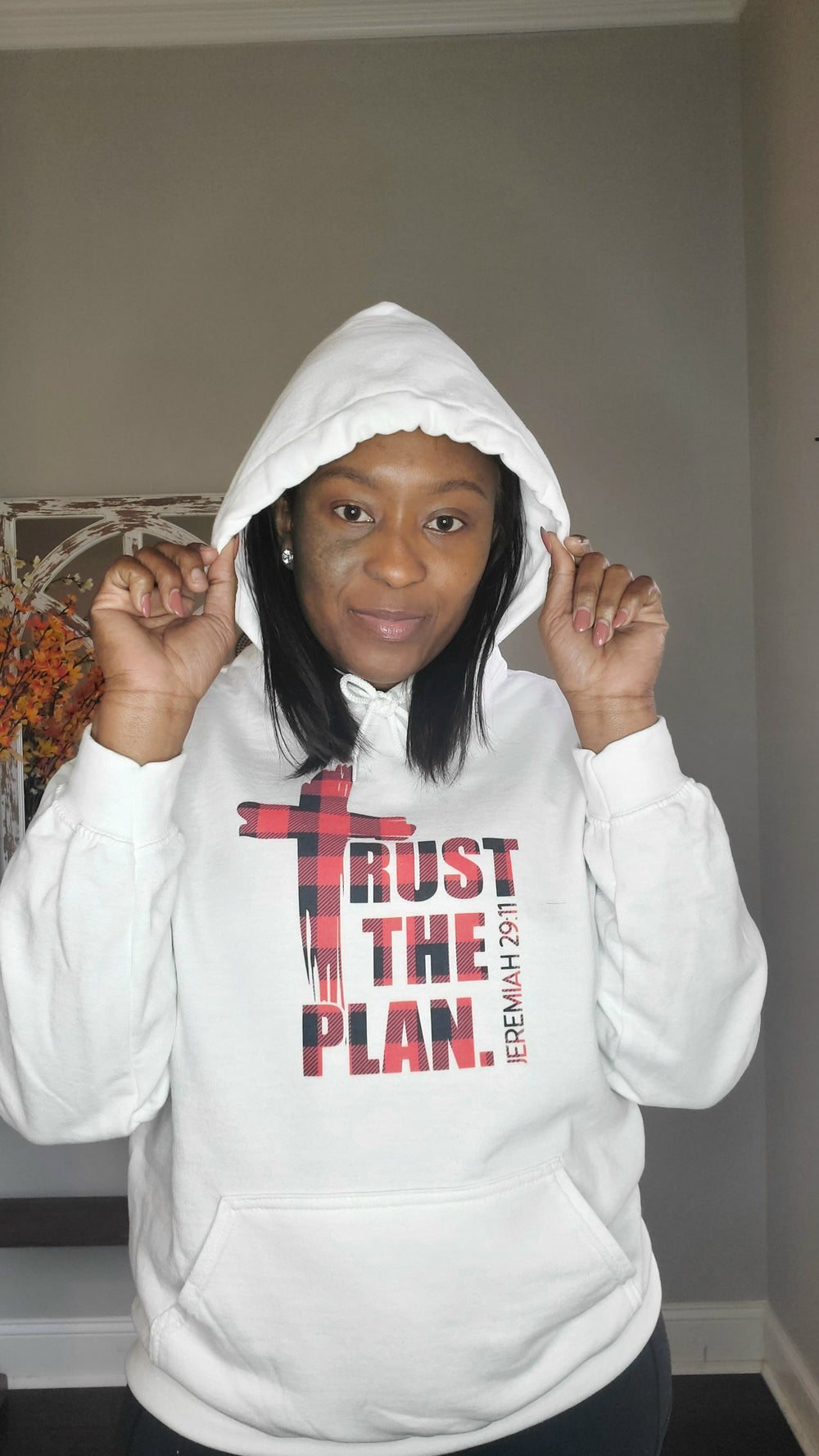 Trust The Plan Christmas Ed. Unisex Hoodie