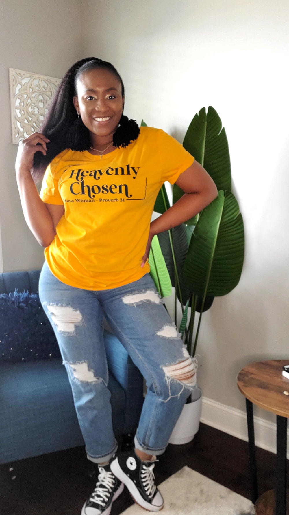 Heavenly Chosen- Virtuous woman Short-sleeve t-shirt