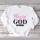 Flexin' with GOD Unisex Sweatshirt