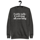 Faith Talk Unisex Fleece Pullover