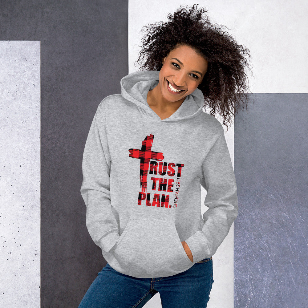 Trust The Plan Christmas Ed. Unisex Hoodie