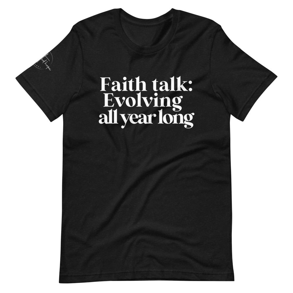 Faith Talk Short-Sleeve Unisex T-Shirt