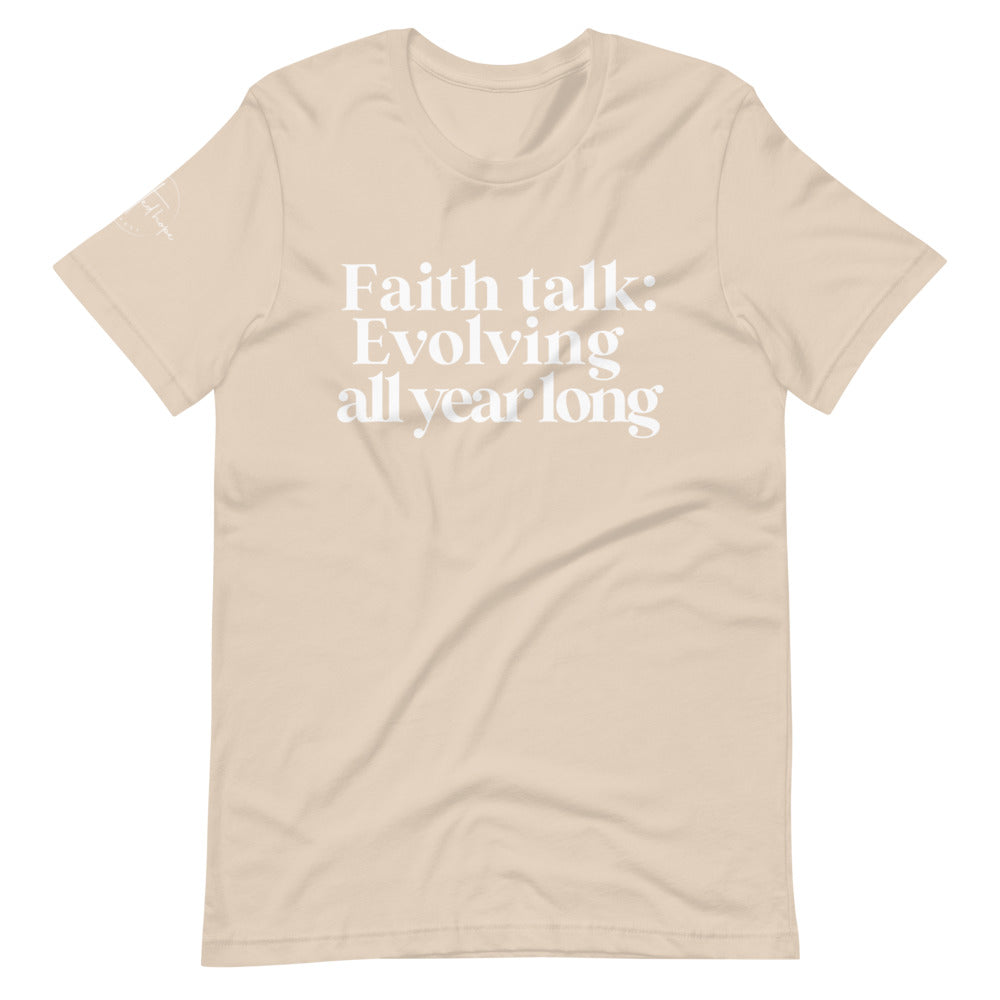 Faith Talk Short-Sleeve Unisex T-Shirt